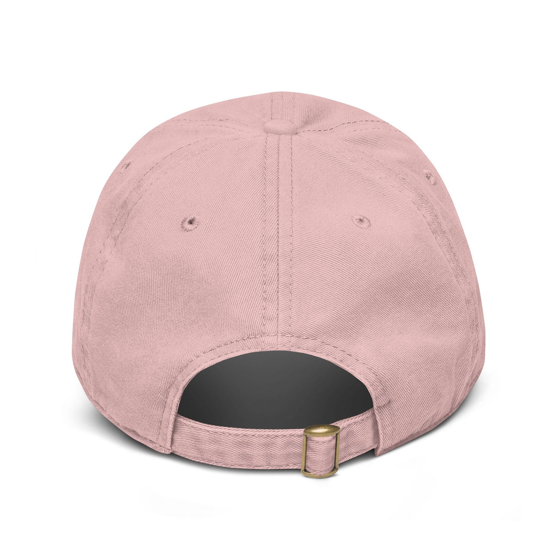 Embroidered 'Dream Large Live Larger' Washed Baseball Cap