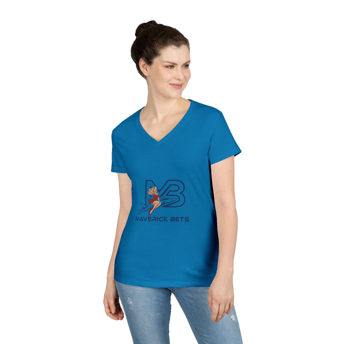 Maverick Bets Women’s T-Shirt – Logo Graphic Casual Tee