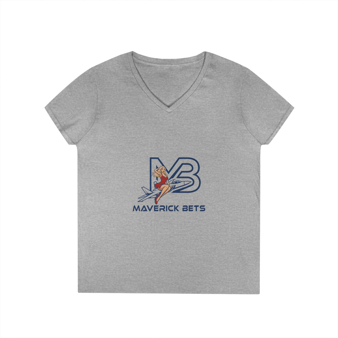 Maverick Bets Women’s T-Shirt – Logo Graphic Casual Tee