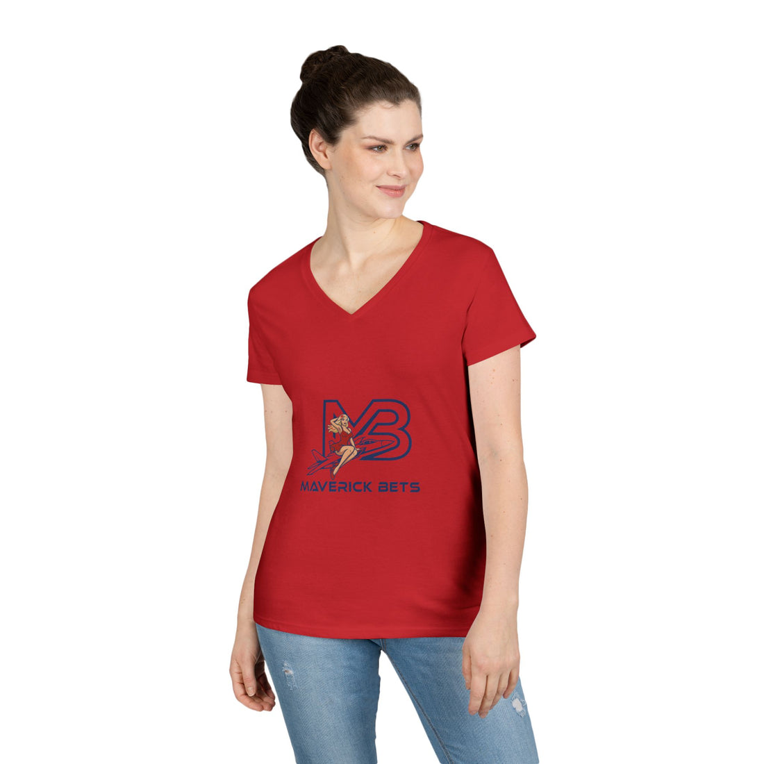 Maverick Bets Women’s T-Shirt – Logo Graphic Casual Tee