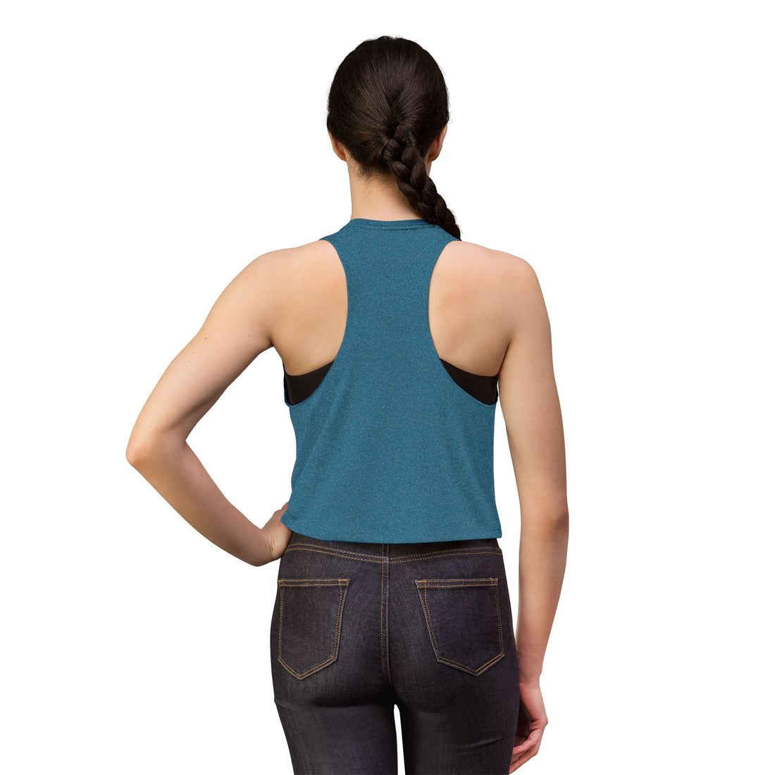 Maverick Bets Women’s Athletic Racerback Crop Top – Performance Tee