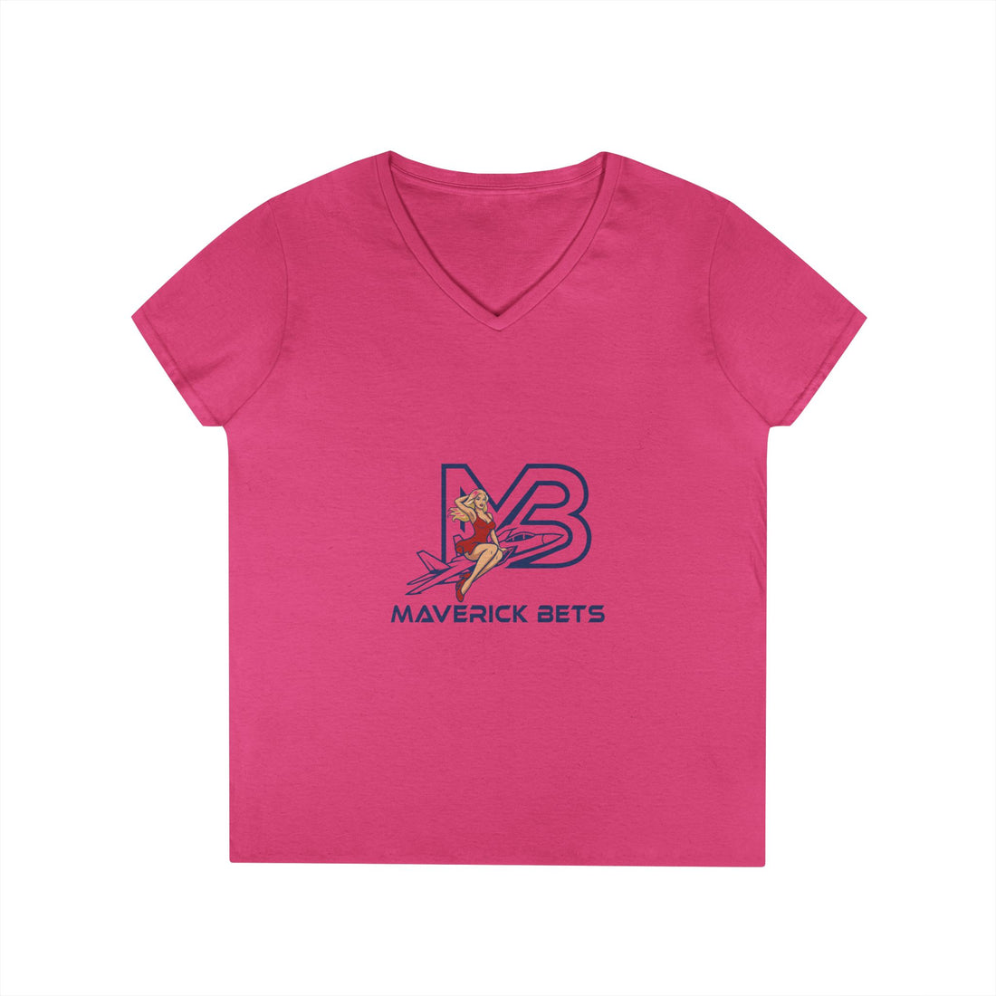 Maverick Bets Women’s T-Shirt – Logo Graphic Casual Tee