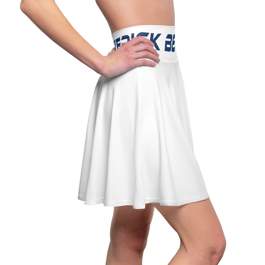 High-Waist Athletic Maverick Bets Skate Skirt