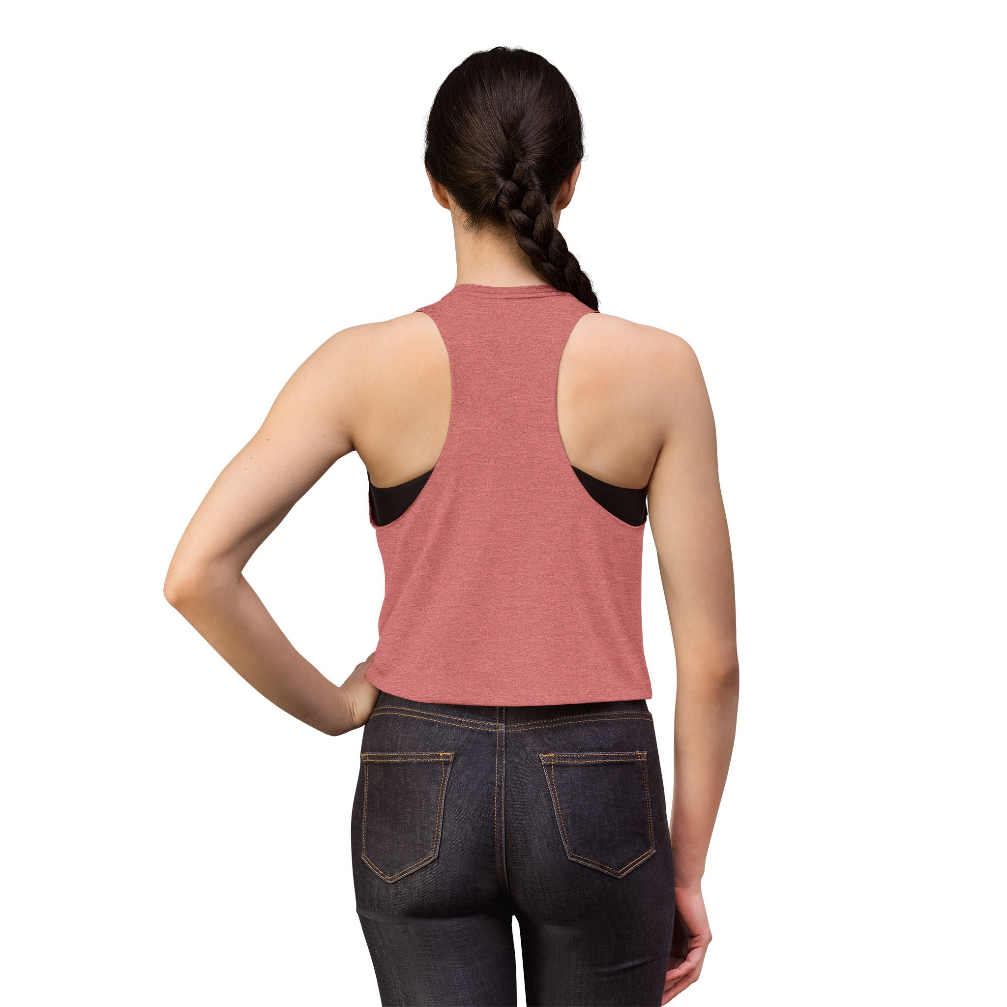 Maverick Bets Women’s Athletic Racerback Crop Top – Performance Tee