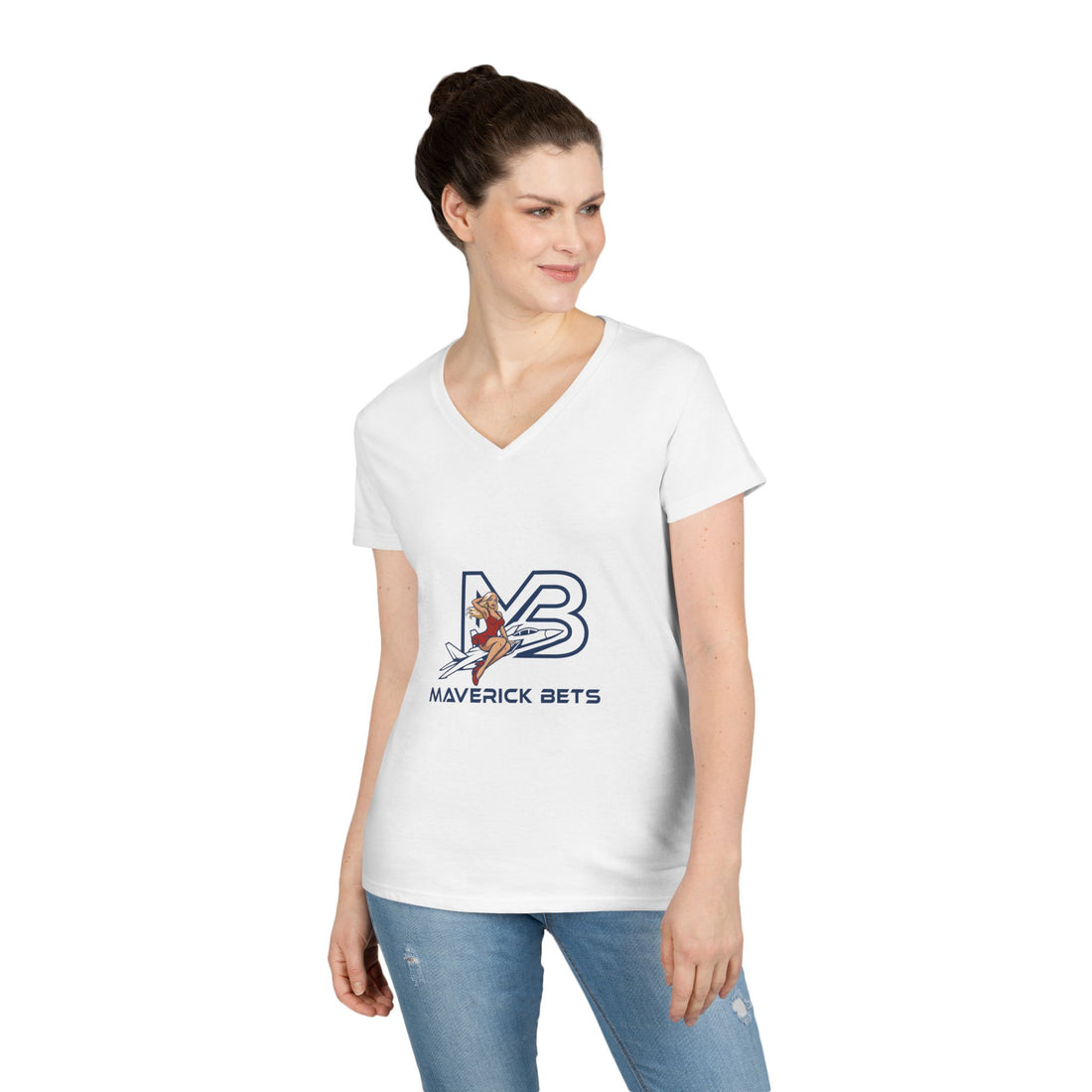 Maverick Bets Women’s T-Shirt – Logo Graphic Casual Tee