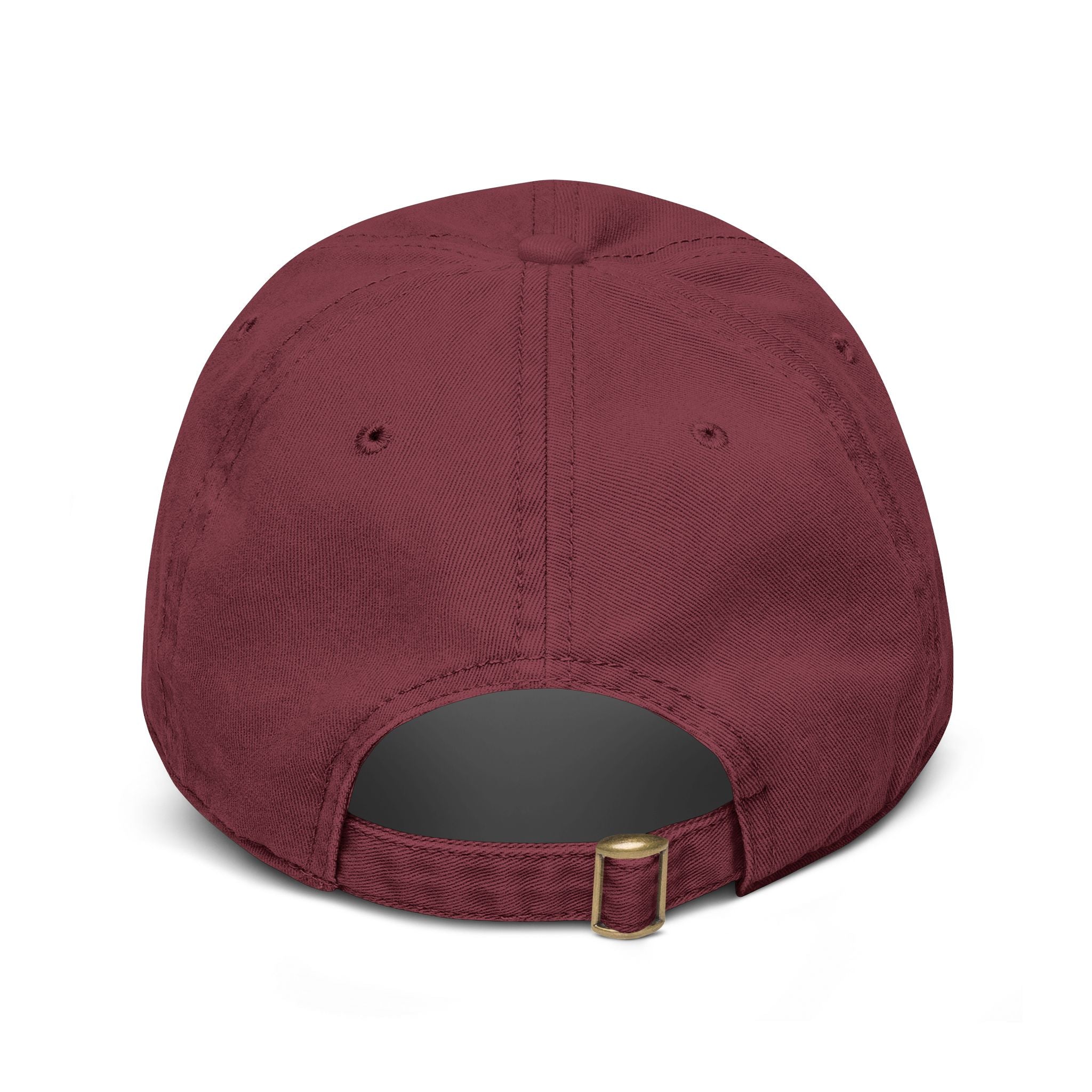 Embroidered 'Dream Large Live Larger' Washed Baseball Cap