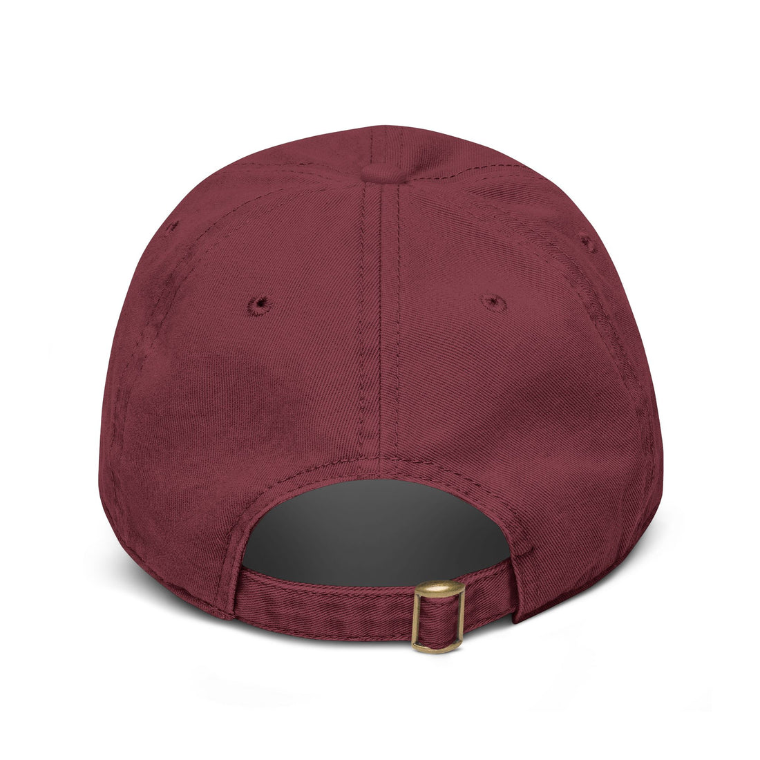 Embroidered 'Dream Large Live Larger' Washed Baseball Cap
