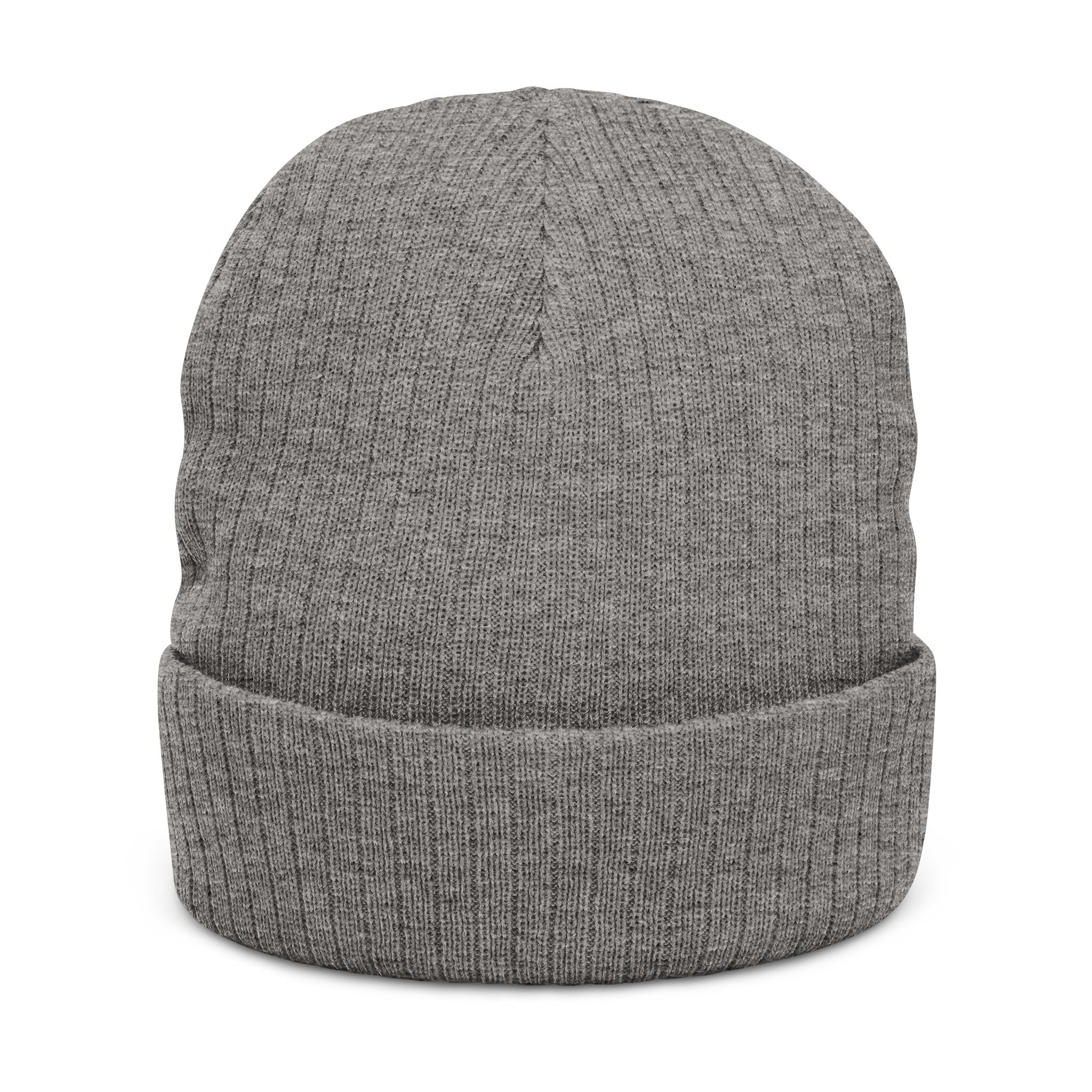 Embroidered 'Maverick Bets' Ribbed Knit Beanie