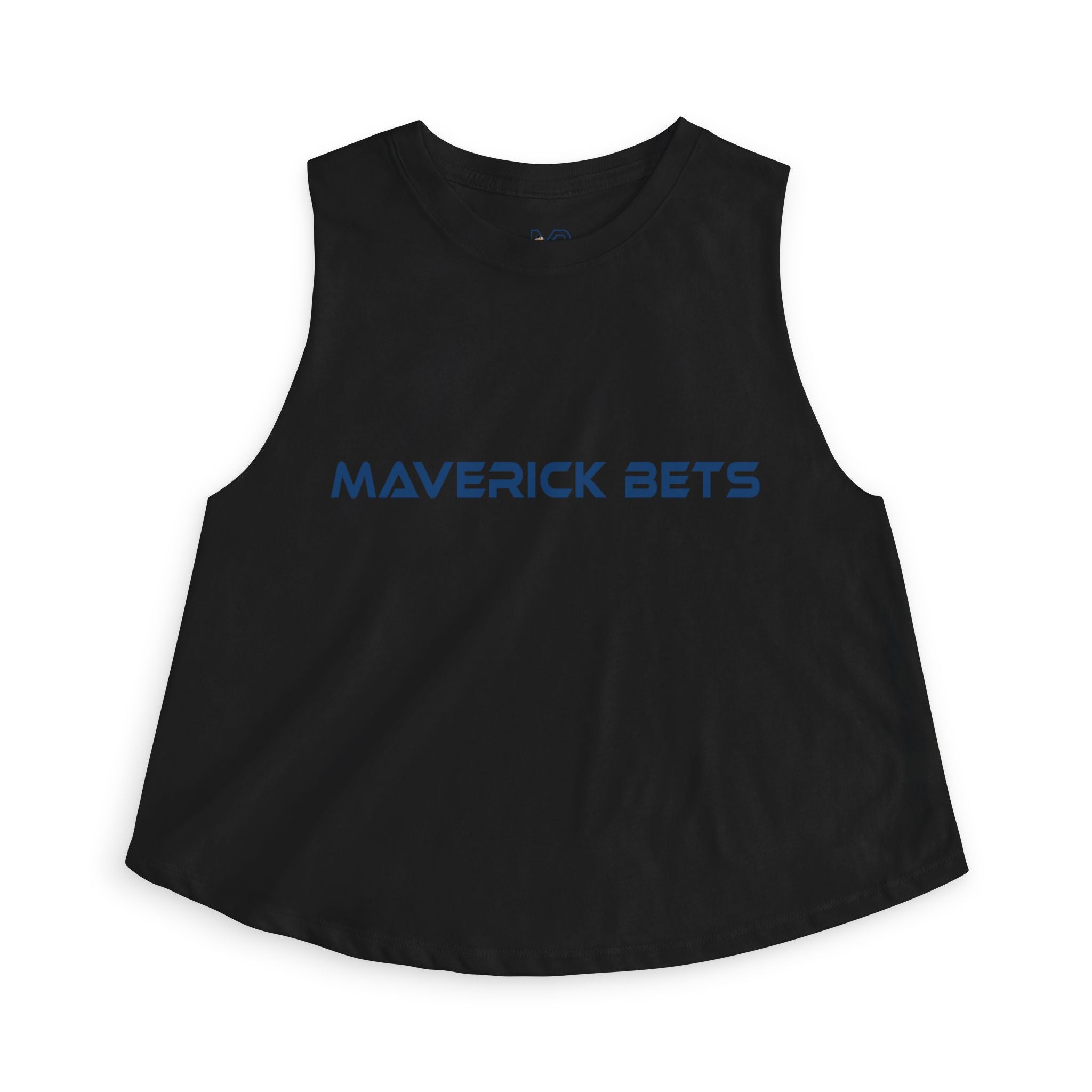 Maverick Bets Women’s Athletic Racerback Crop Top – Performance Tee