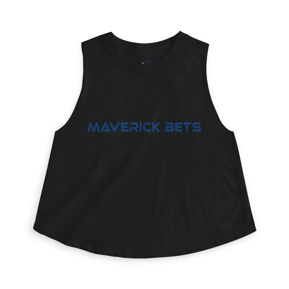 Maverick Bets Women’s Athletic Racerback Crop Top – Performance Tee