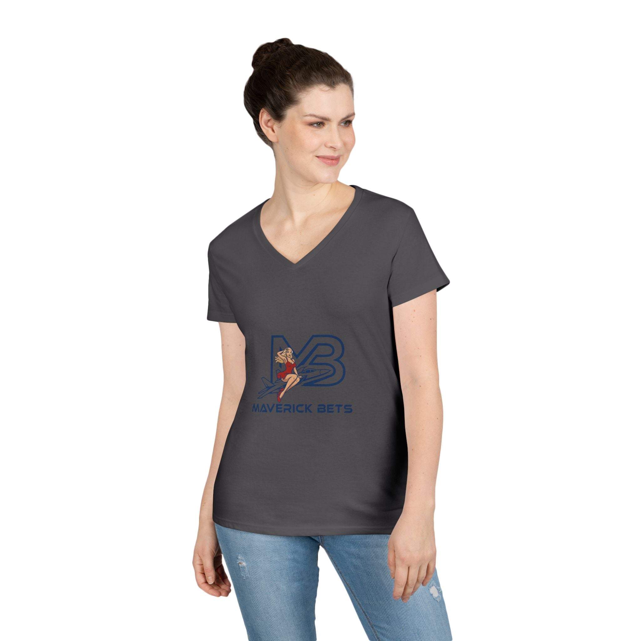 Maverick Bets Women’s T-Shirt – Logo Graphic Casual Tee