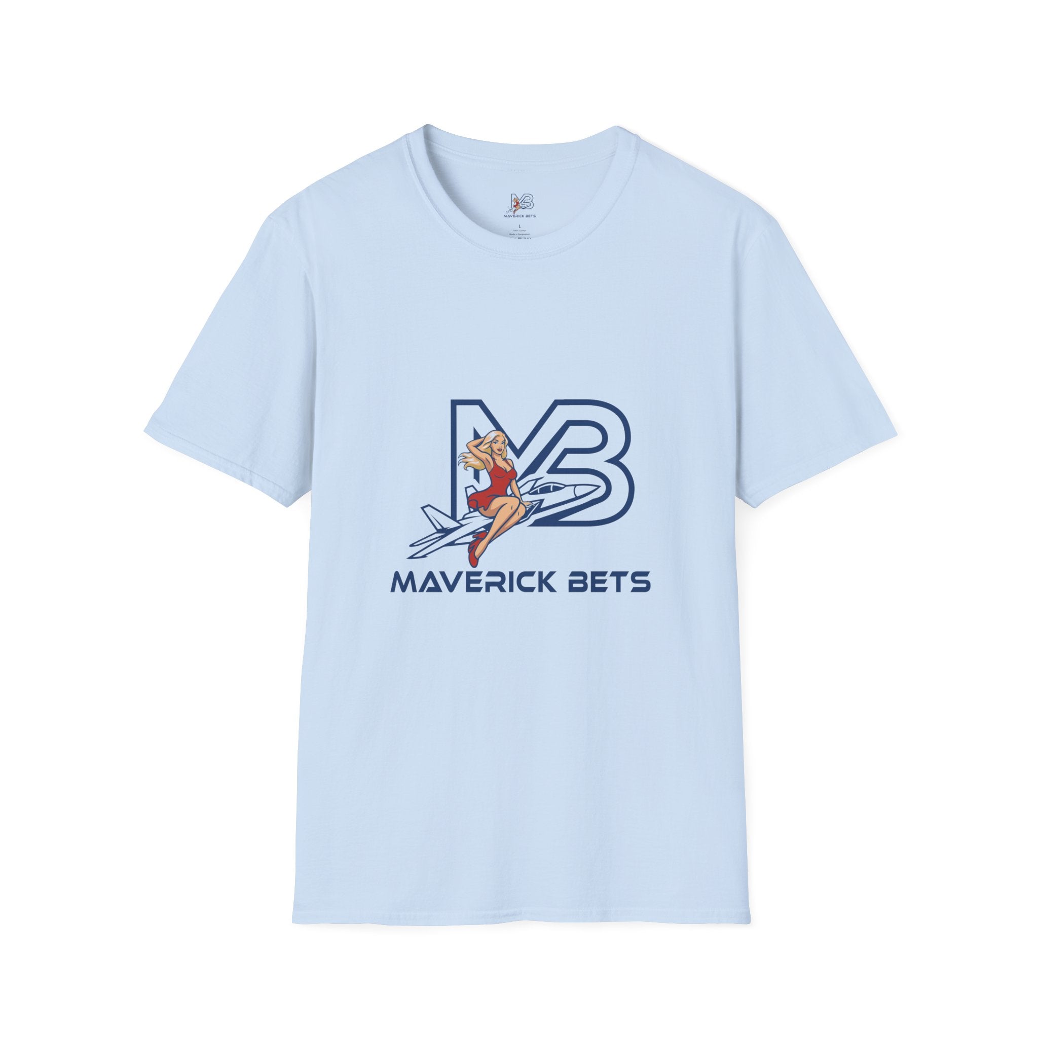 Maverick Bets Retro Pinup Pilot Women's T-Shirt