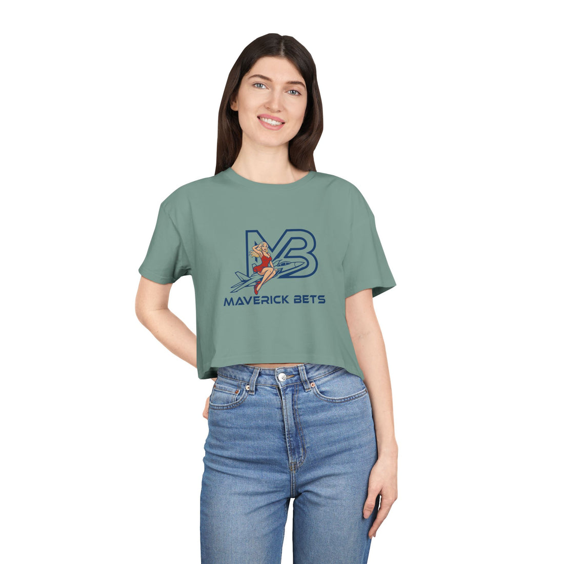 Maverick Bets Women's Classic Crop Top