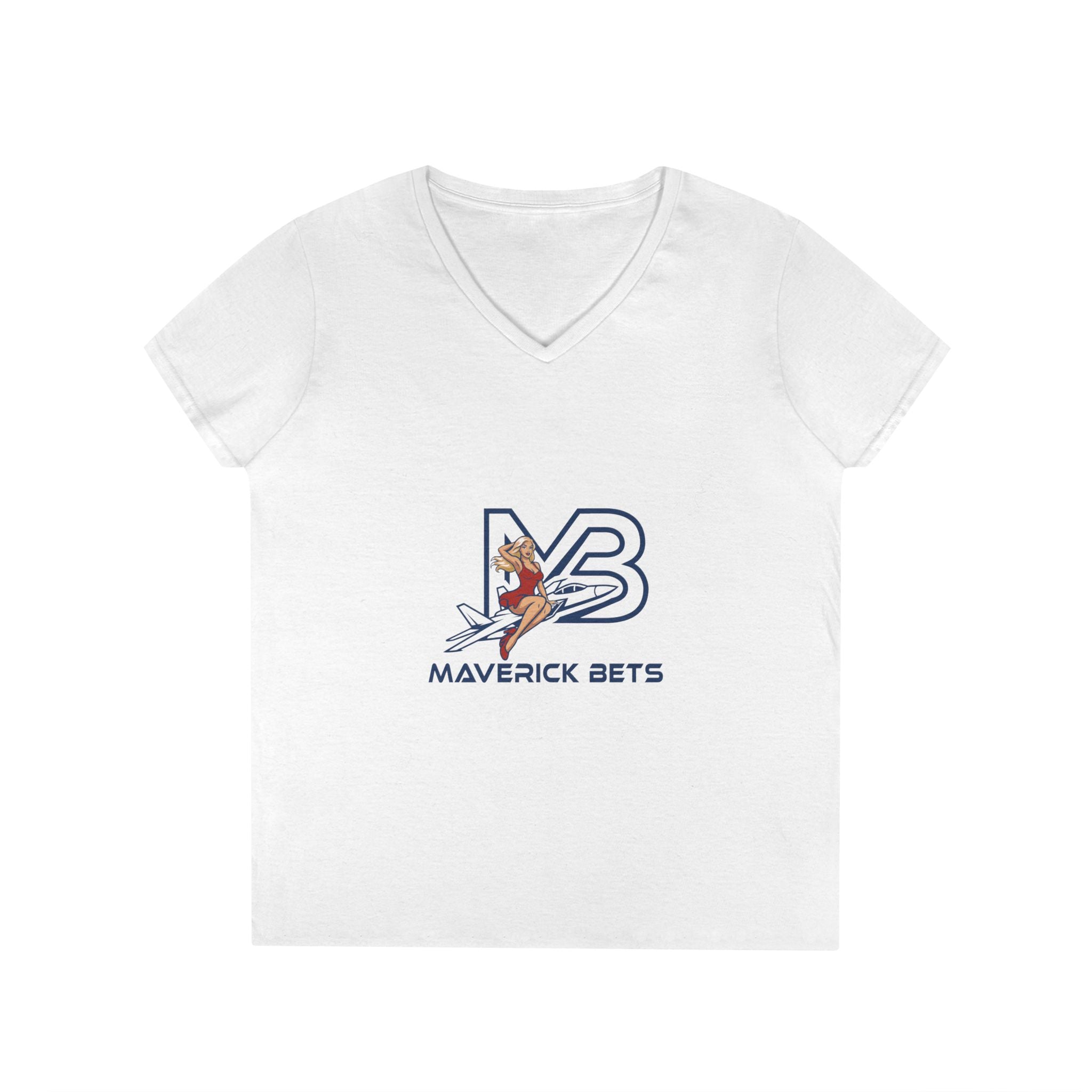 Maverick Bets Women’s T-Shirt – Logo Graphic Casual Tee