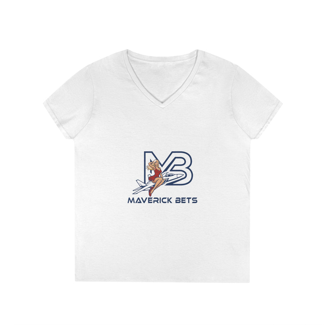 Maverick Bets Women’s T-Shirt – Logo Graphic Casual Tee