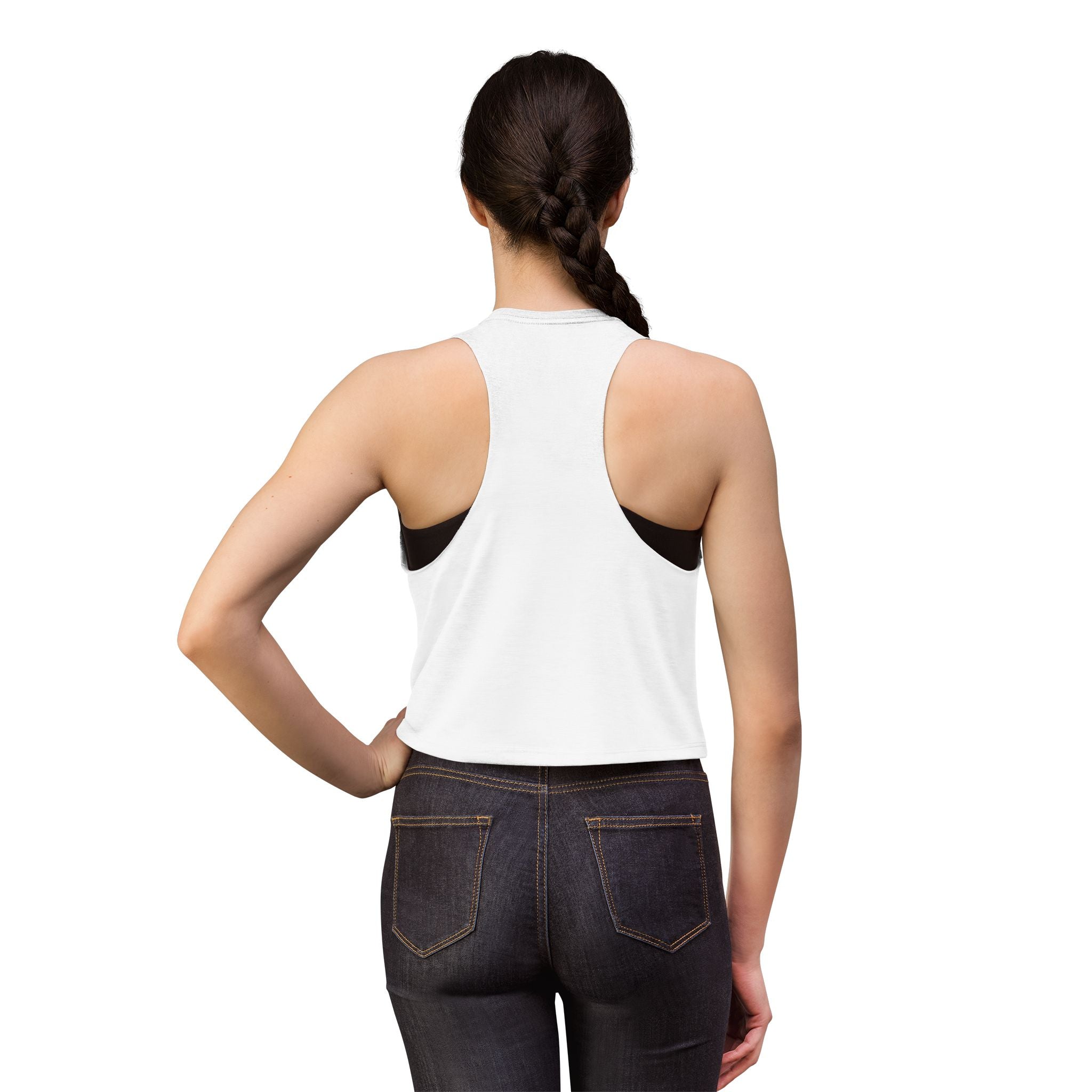 Maverick Bets Women’s Athletic Racerback Crop Top – Performance Tee