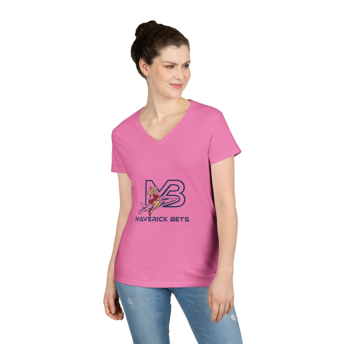 Maverick Bets Women’s T-Shirt – Logo Graphic Casual Tee