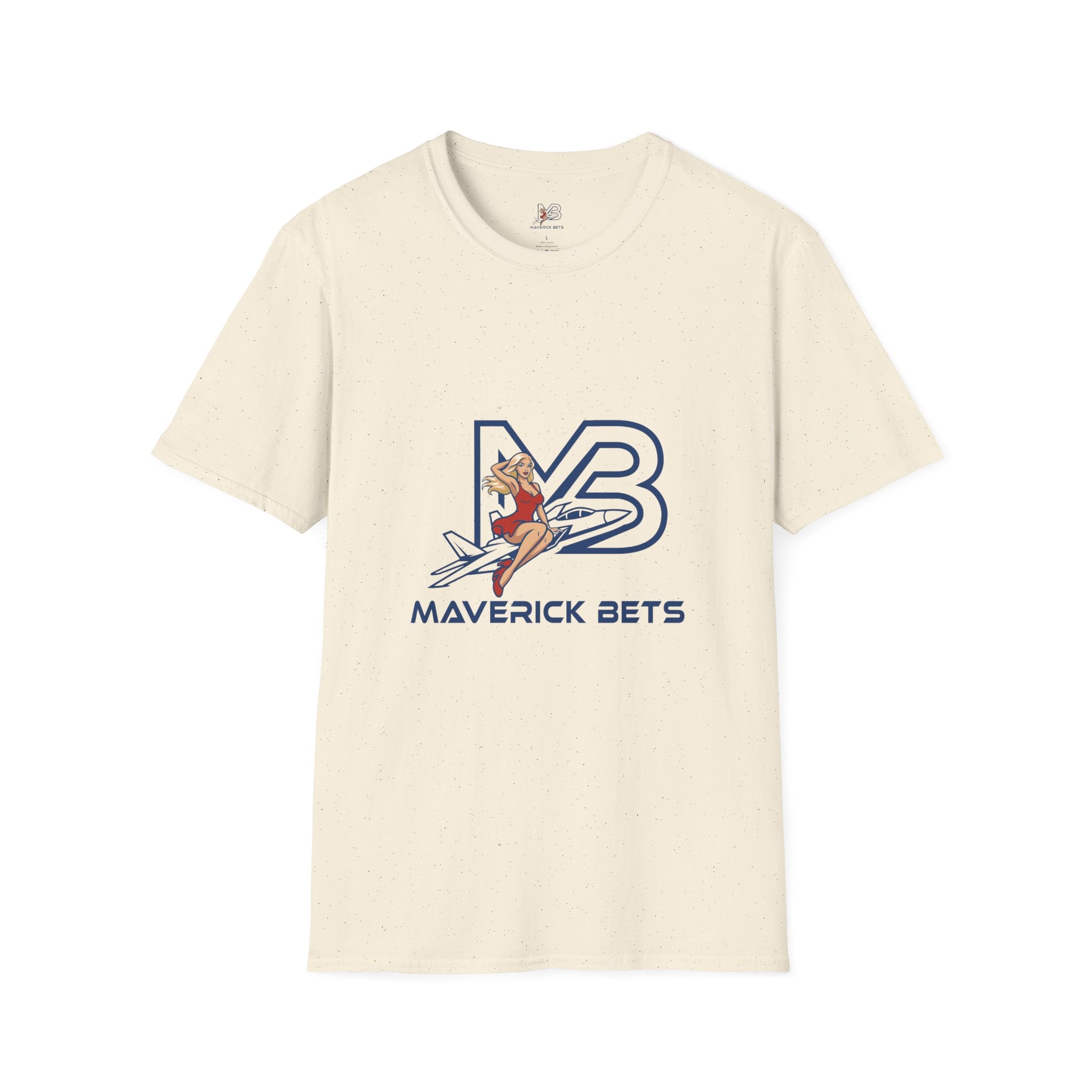 Maverick Bets Retro Pinup Pilot Women's T-Shirt