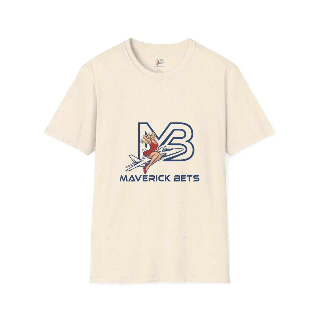 Maverick Bets Retro Pinup Pilot Women's T-Shirt