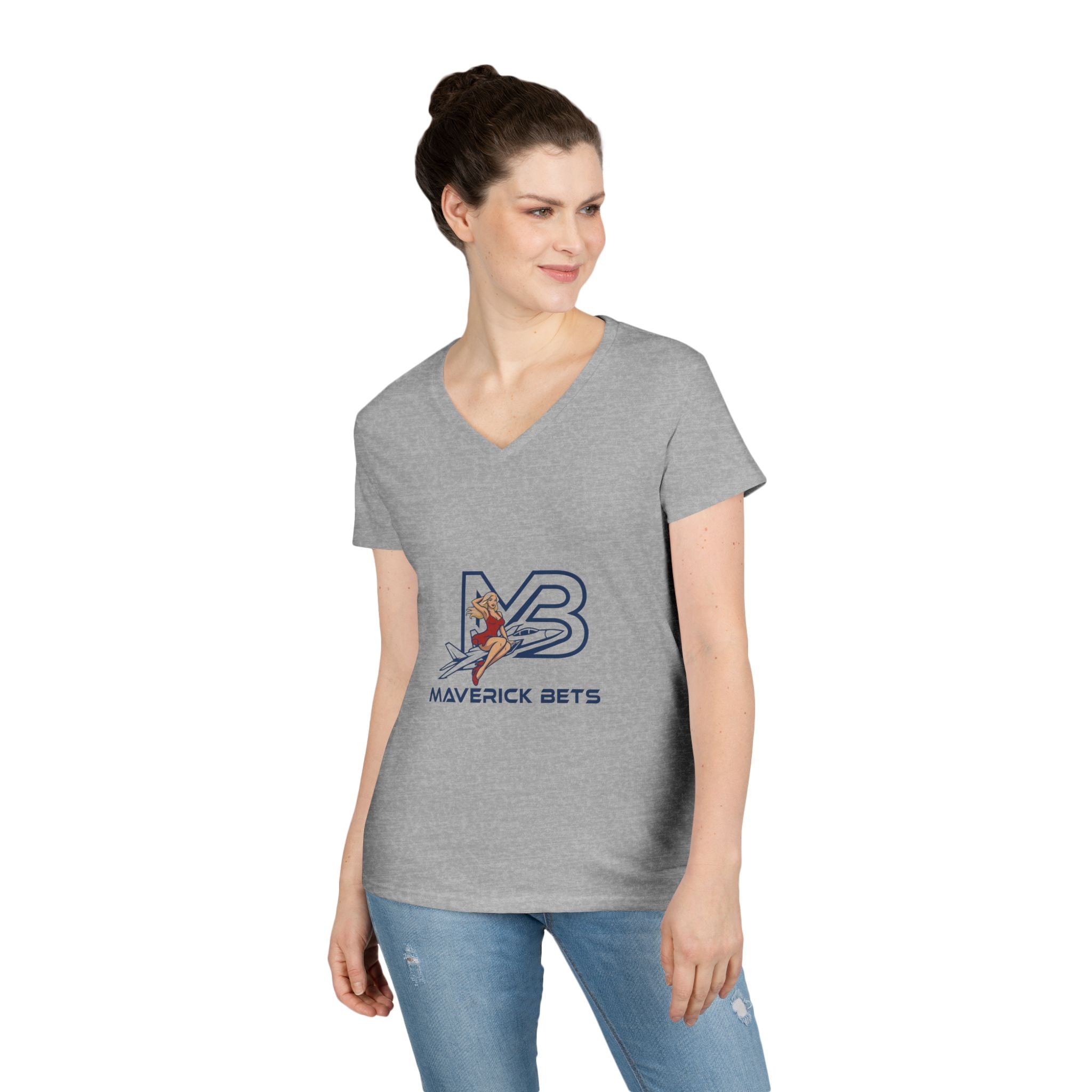 Maverick Bets Women’s T-Shirt – Logo Graphic Casual Tee