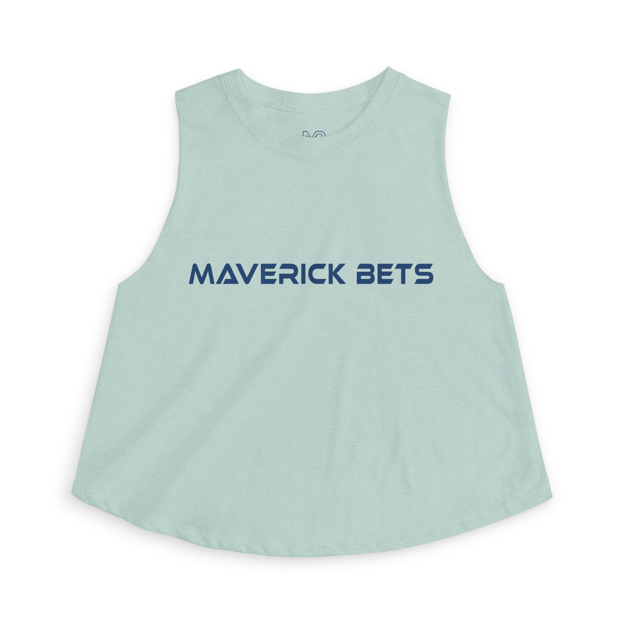 Maverick Bets Women’s Athletic Racerback Crop Top – Performance Tee