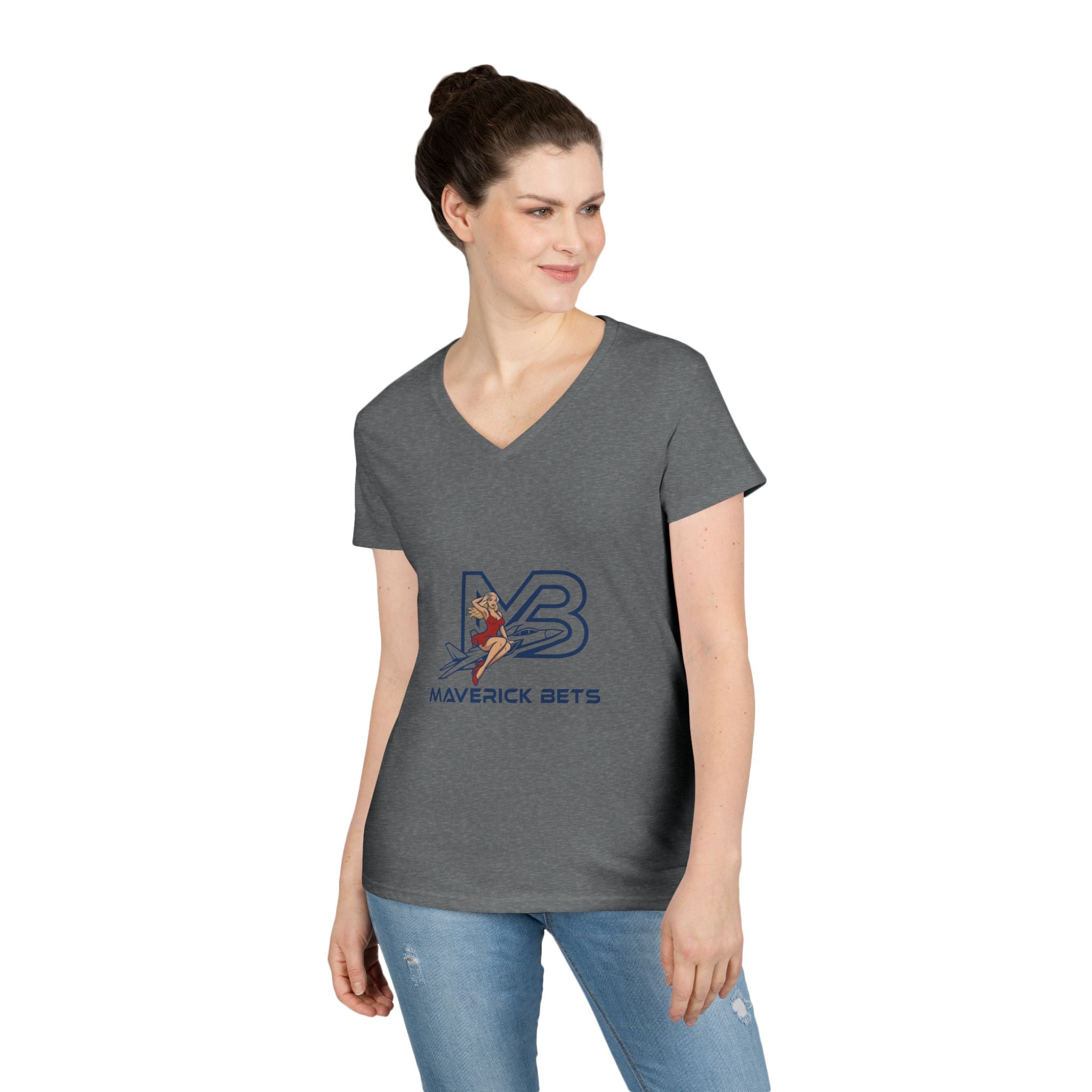 Maverick Bets Women’s T-Shirt – Logo Graphic Casual Tee
