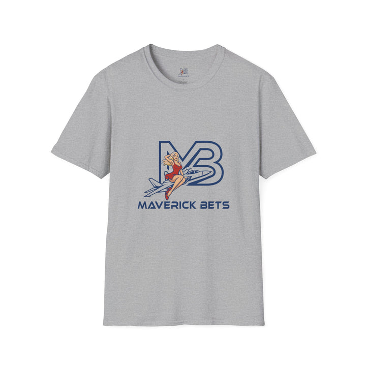 Maverick Bets Retro Pinup Pilot Women's T-Shirt