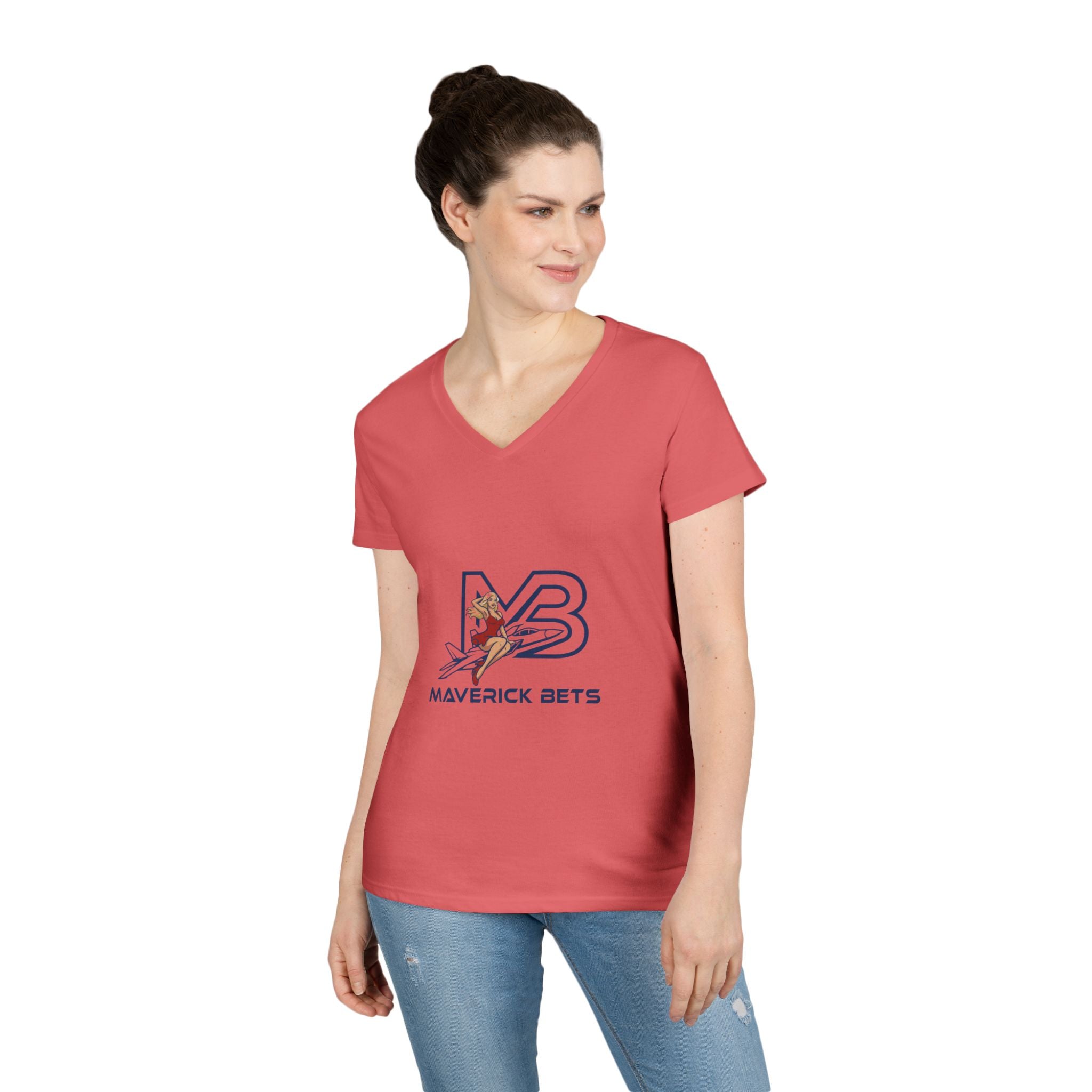 Maverick Bets Women’s T-Shirt – Logo Graphic Casual Tee
