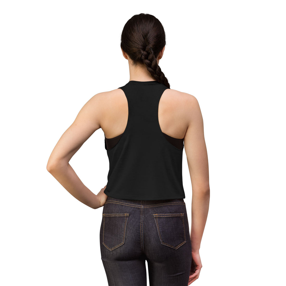 Maverick Bets Women’s Athletic Racerback Crop Top – Performance Tee