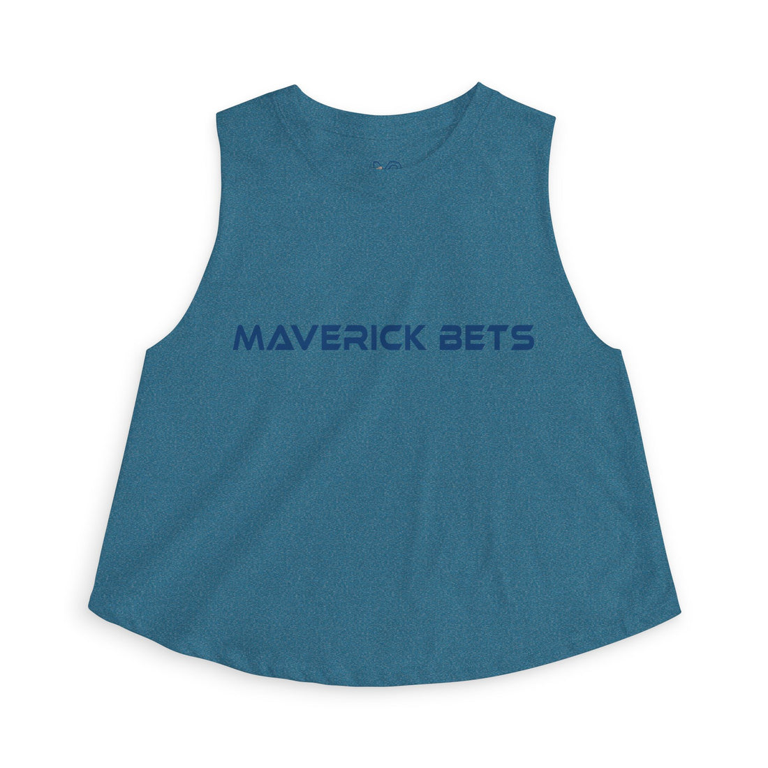 Maverick Bets Women’s Athletic Racerback Crop Top – Performance Tee