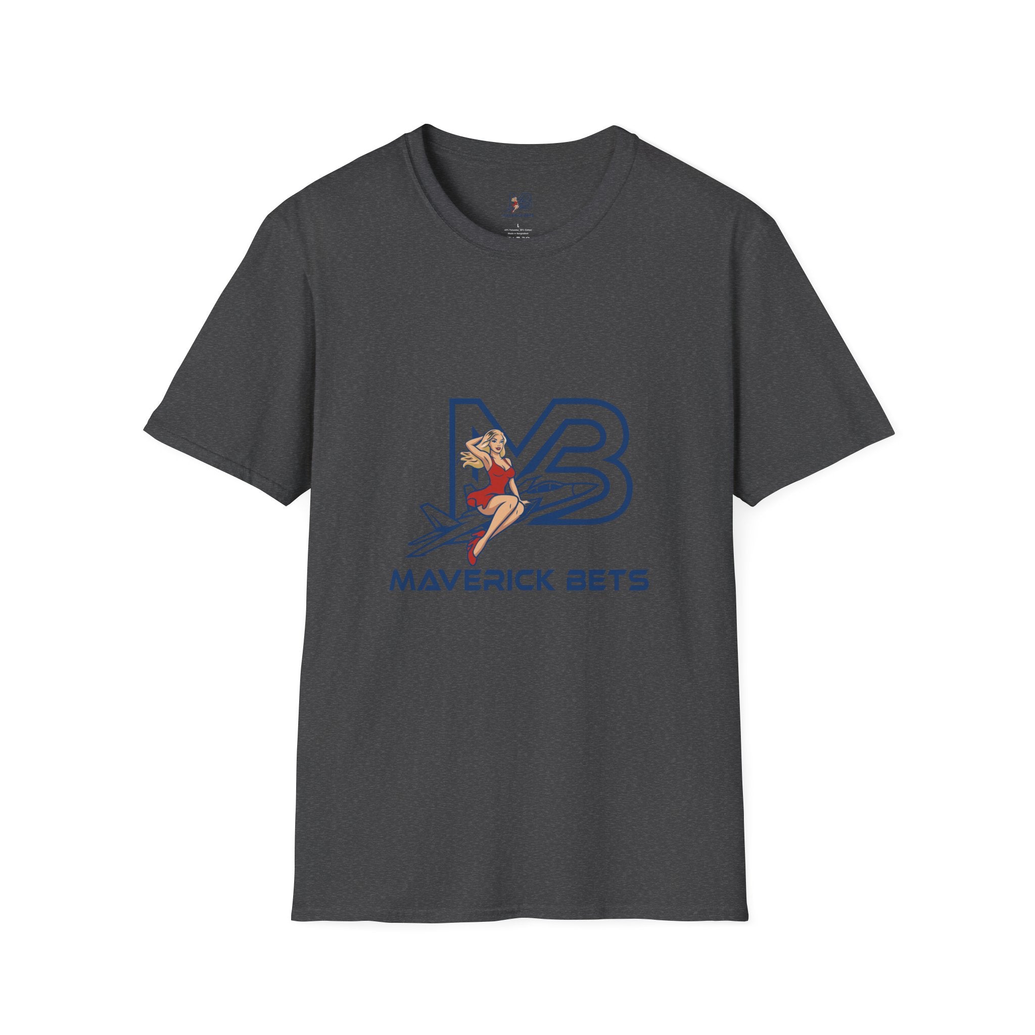 Maverick Bets Retro Pinup Pilot Women's T-Shirt
