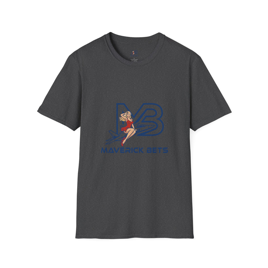 Maverick Bets Retro Pinup Pilot Women's T-Shirt