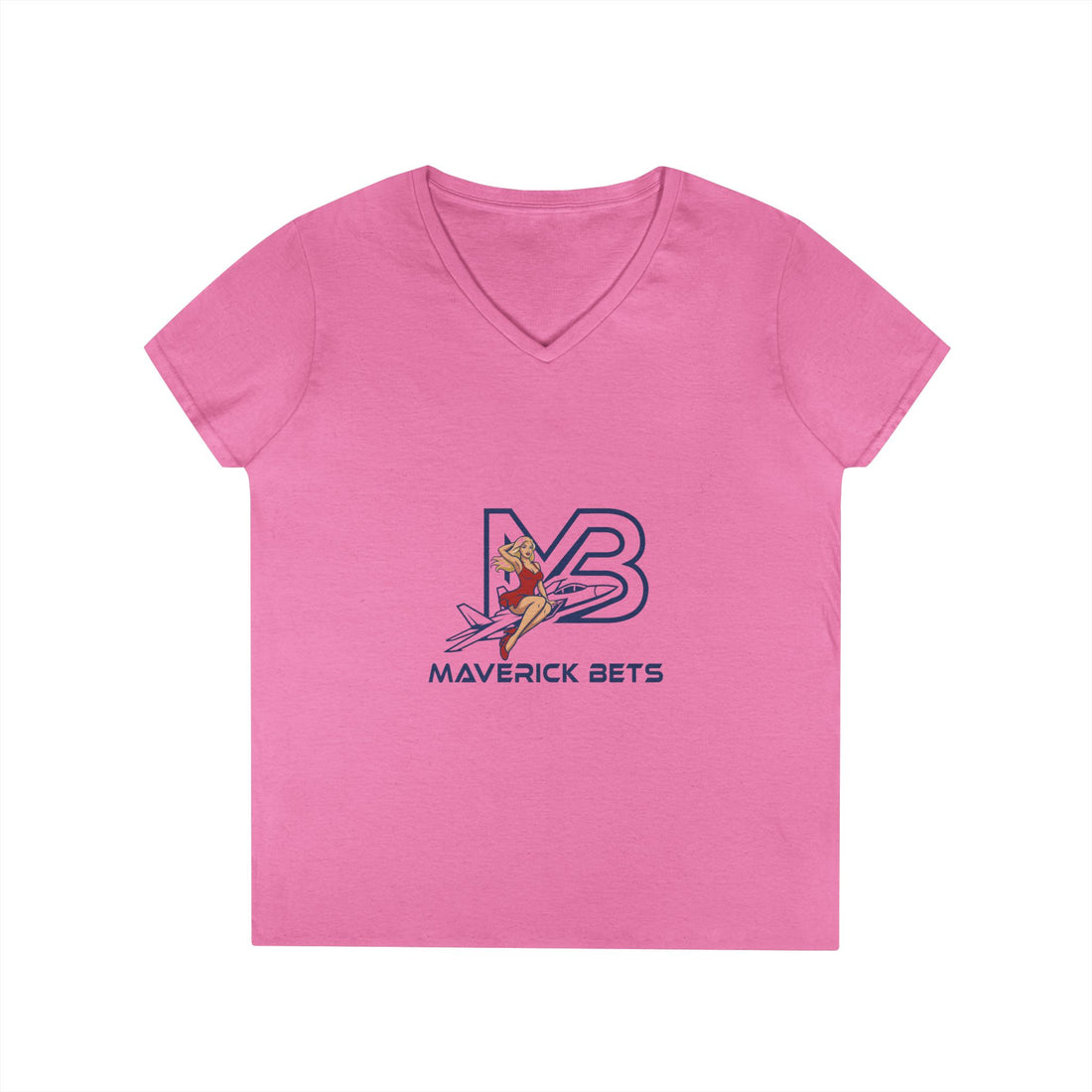 Maverick Bets Women’s T-Shirt – Logo Graphic Casual Tee