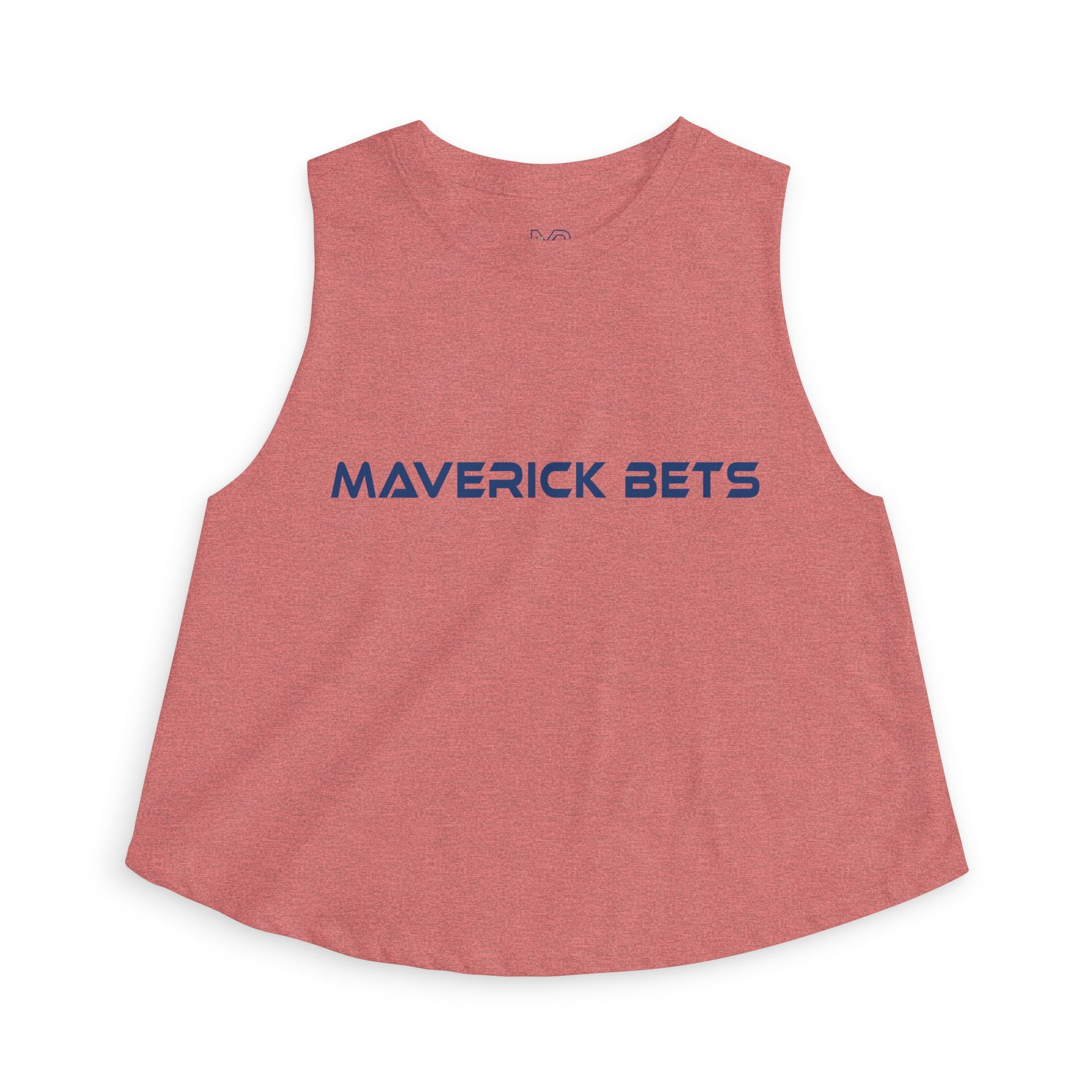 Maverick Bets Women’s Athletic Racerback Crop Top – Performance Tee