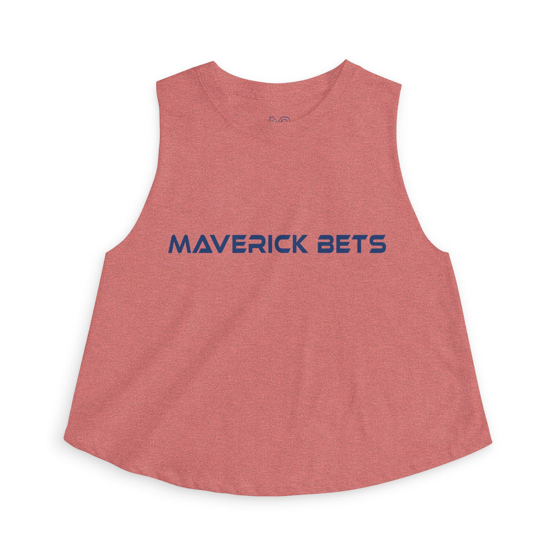 Maverick Bets Women’s Athletic Racerback Crop Top – Performance Tee